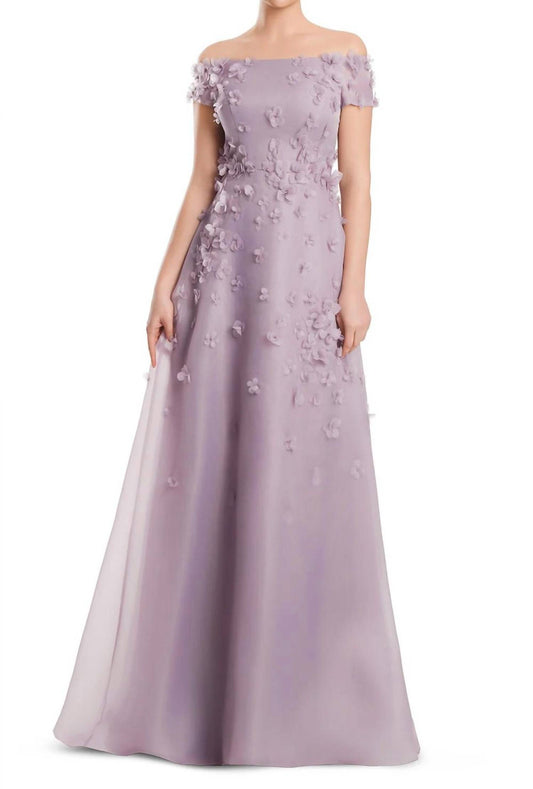 Floral Applique Gown