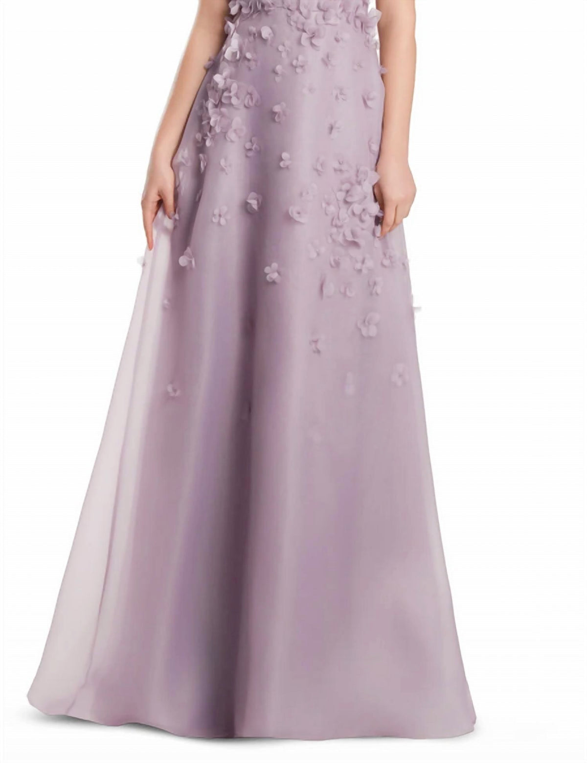 Floral Applique Gown
