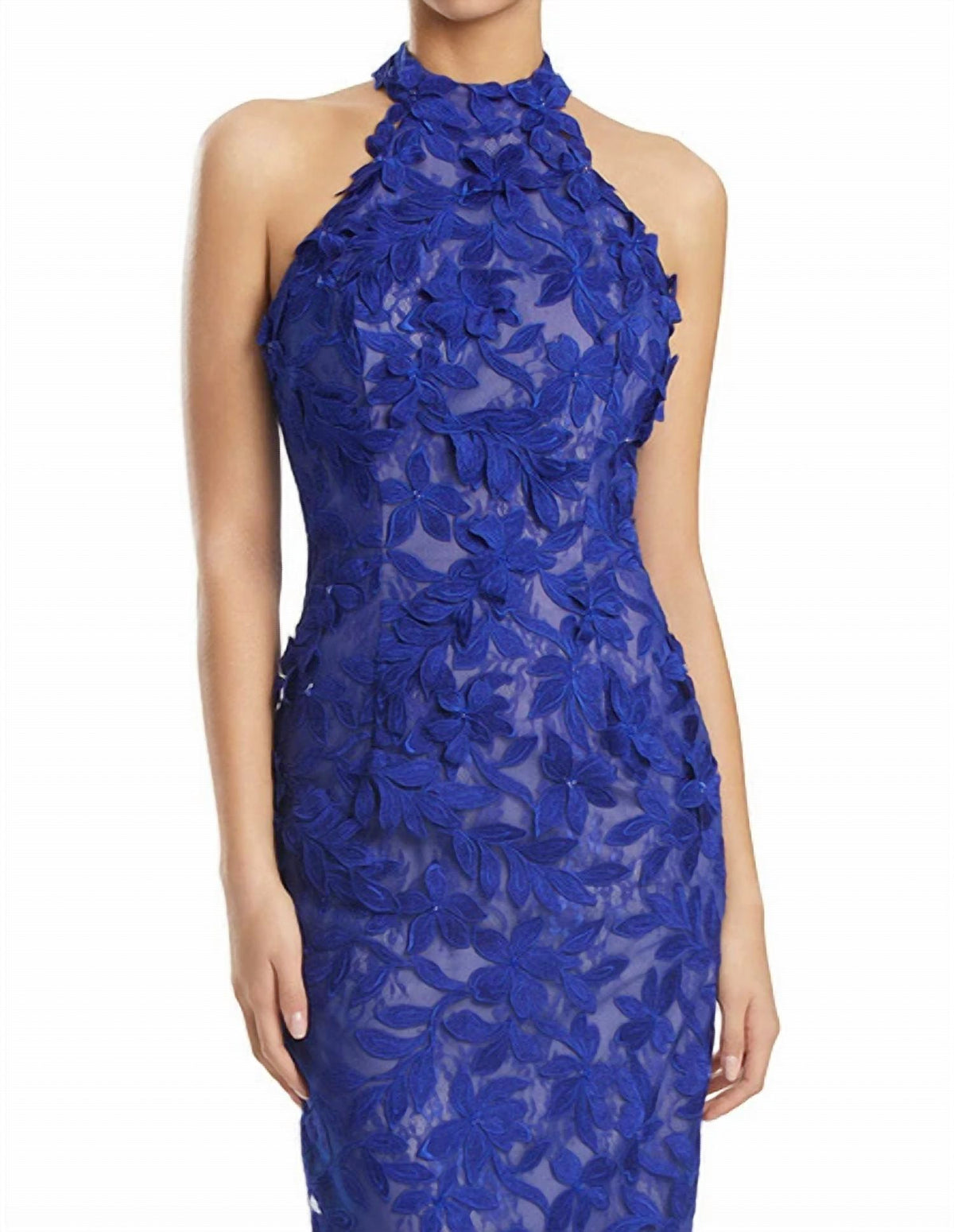Lace Halter Gown