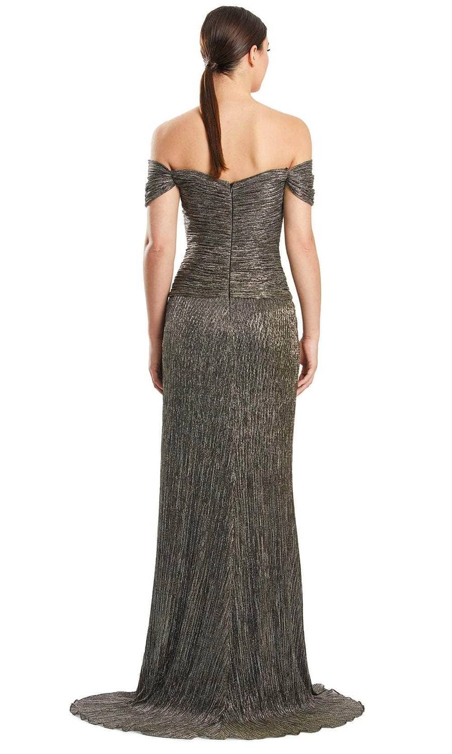 Ruched Sweetheart Neck Prom Maxi Dress