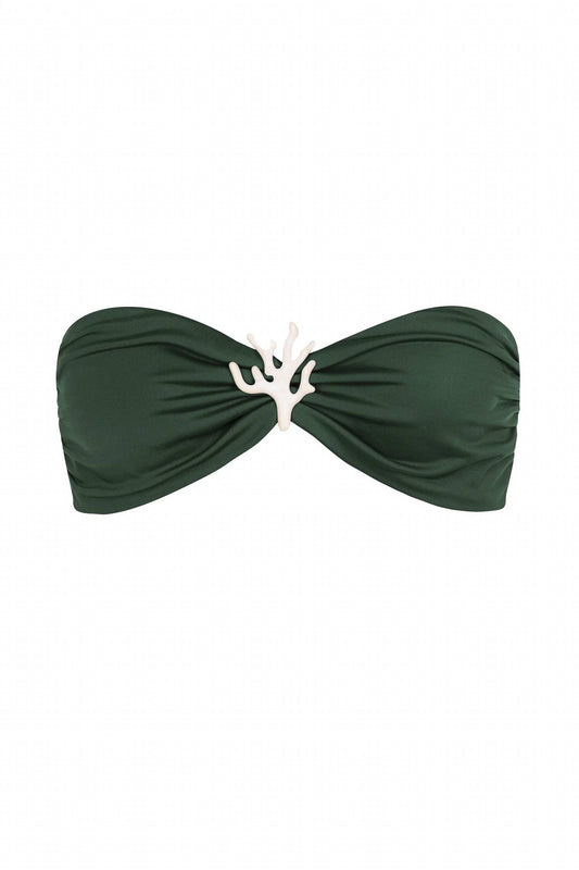 Women's Kate Coral Strapless Bikini Top