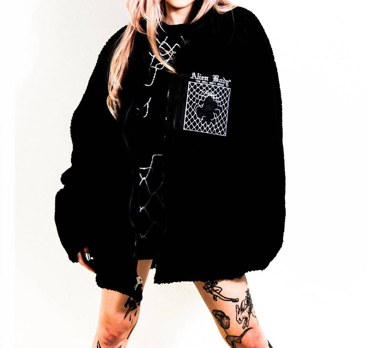 Chainlink Reversible Fleece