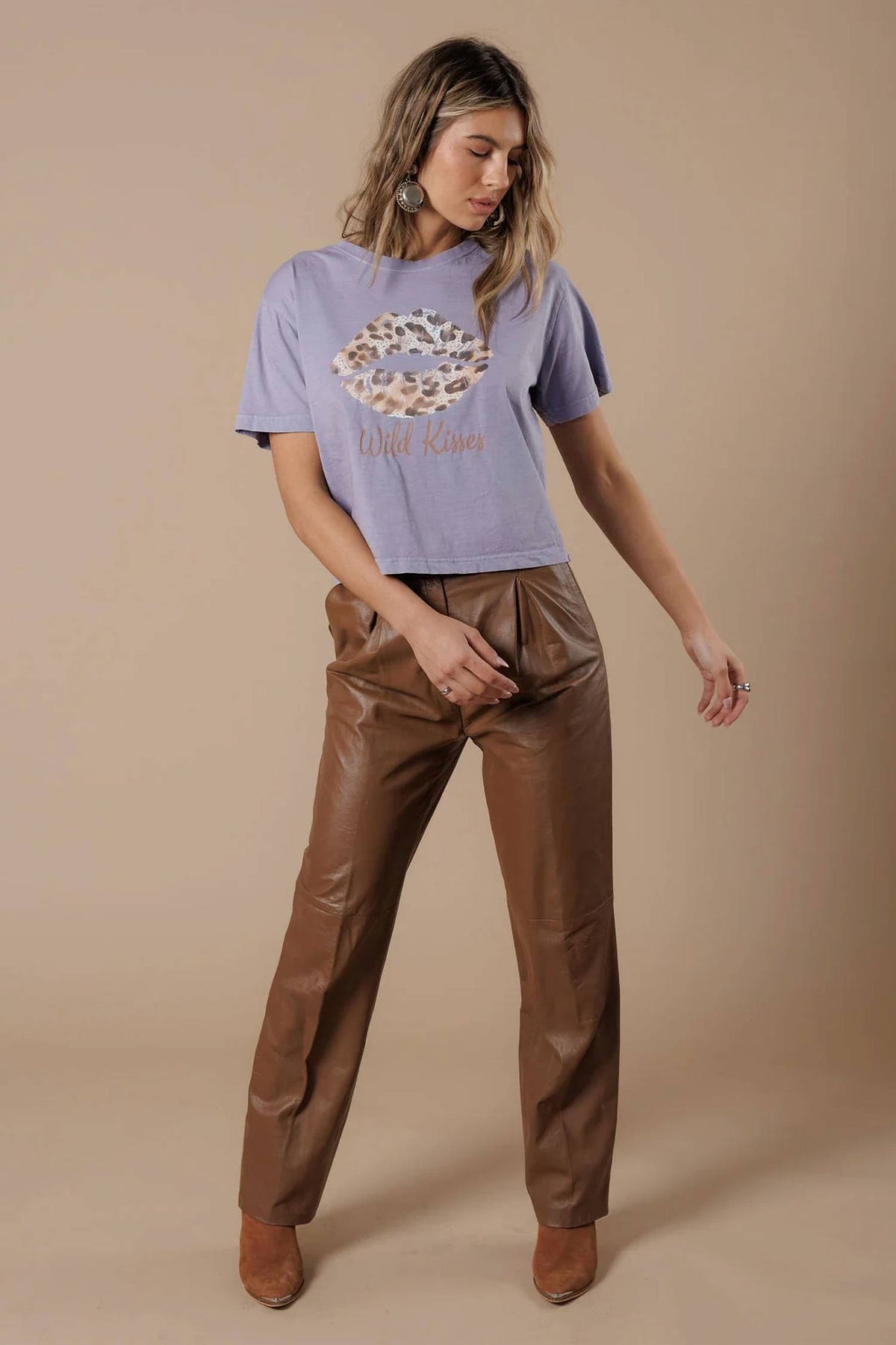 Wild Kisses Wide Boy Tee