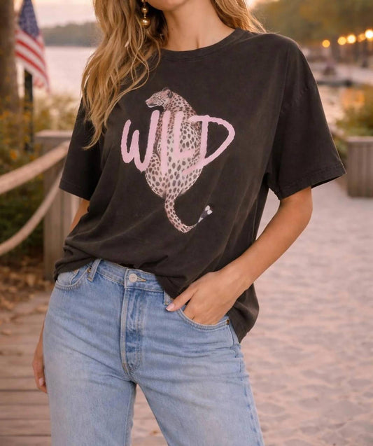 Wild Leopard Big Boy Tee