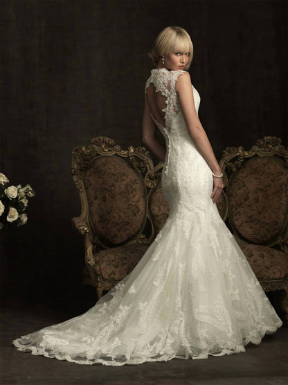 Keyhole Back Gown