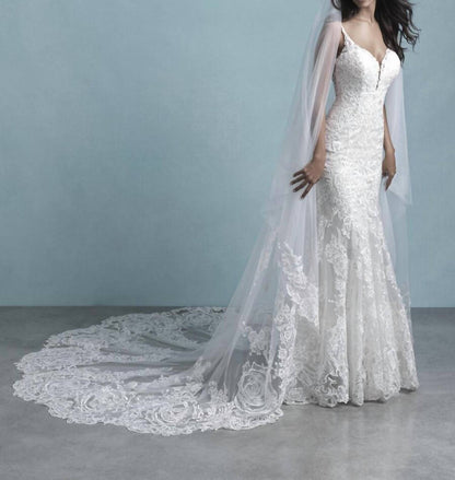 Romantic Fit-and-flare Wedding Gown
