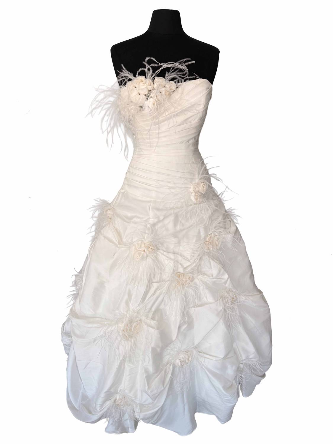 Women's Strapless Wedding Dress