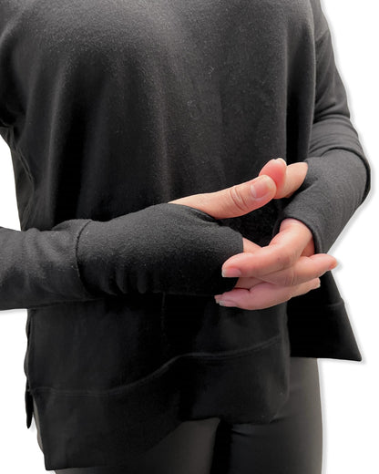 Crew Neck Long Sleeve Sweatshirt