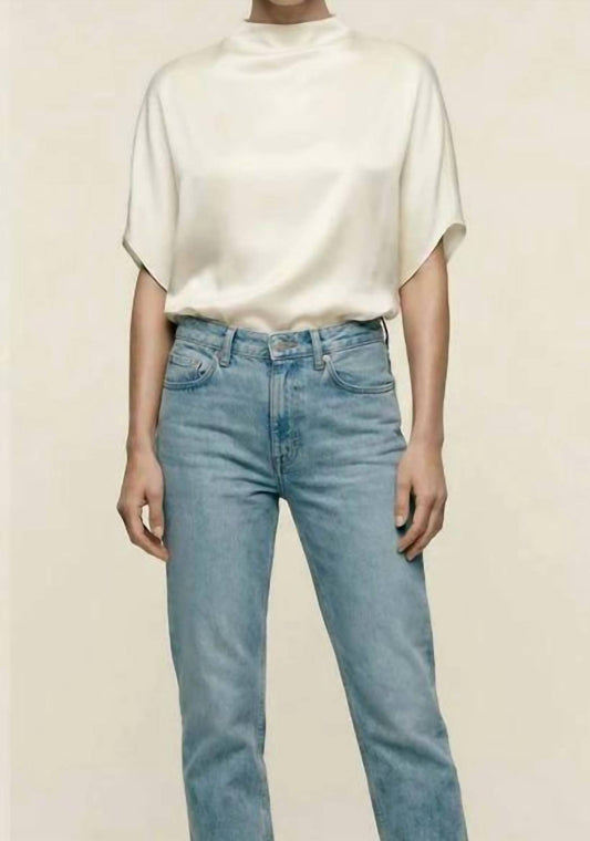 Women's Butter Satin Batwing Tee