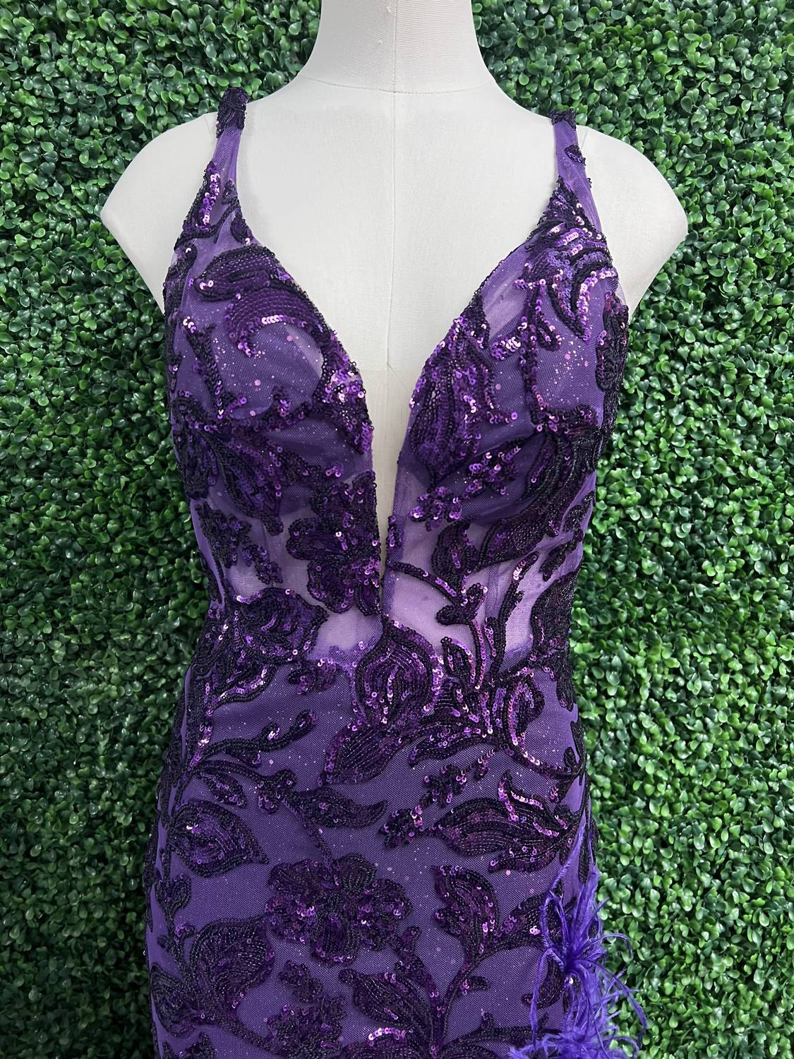 Sequin Prom Gown
