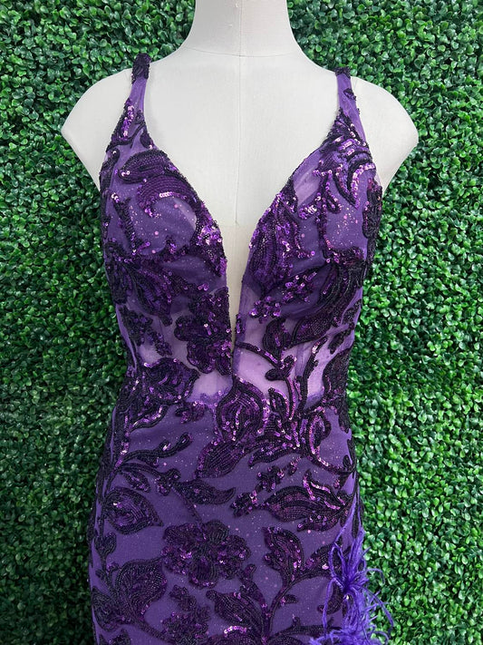 Sequin Prom Gown