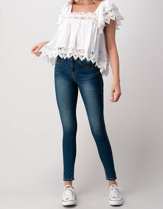 Ruffled Short Sleeve