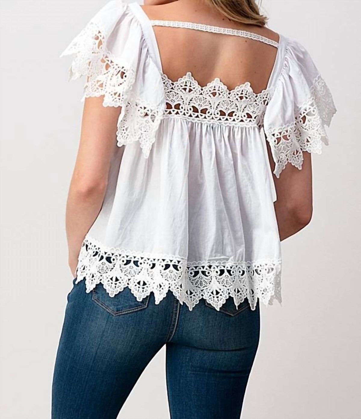 Ruffled Short Sleeve