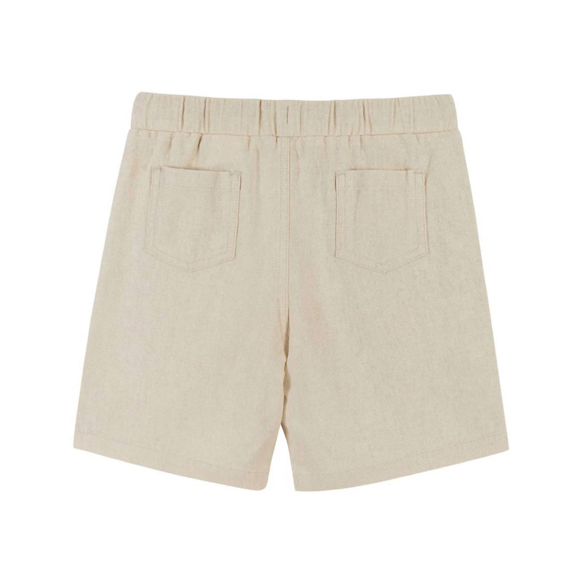 Boys Chambray Drawstring Short