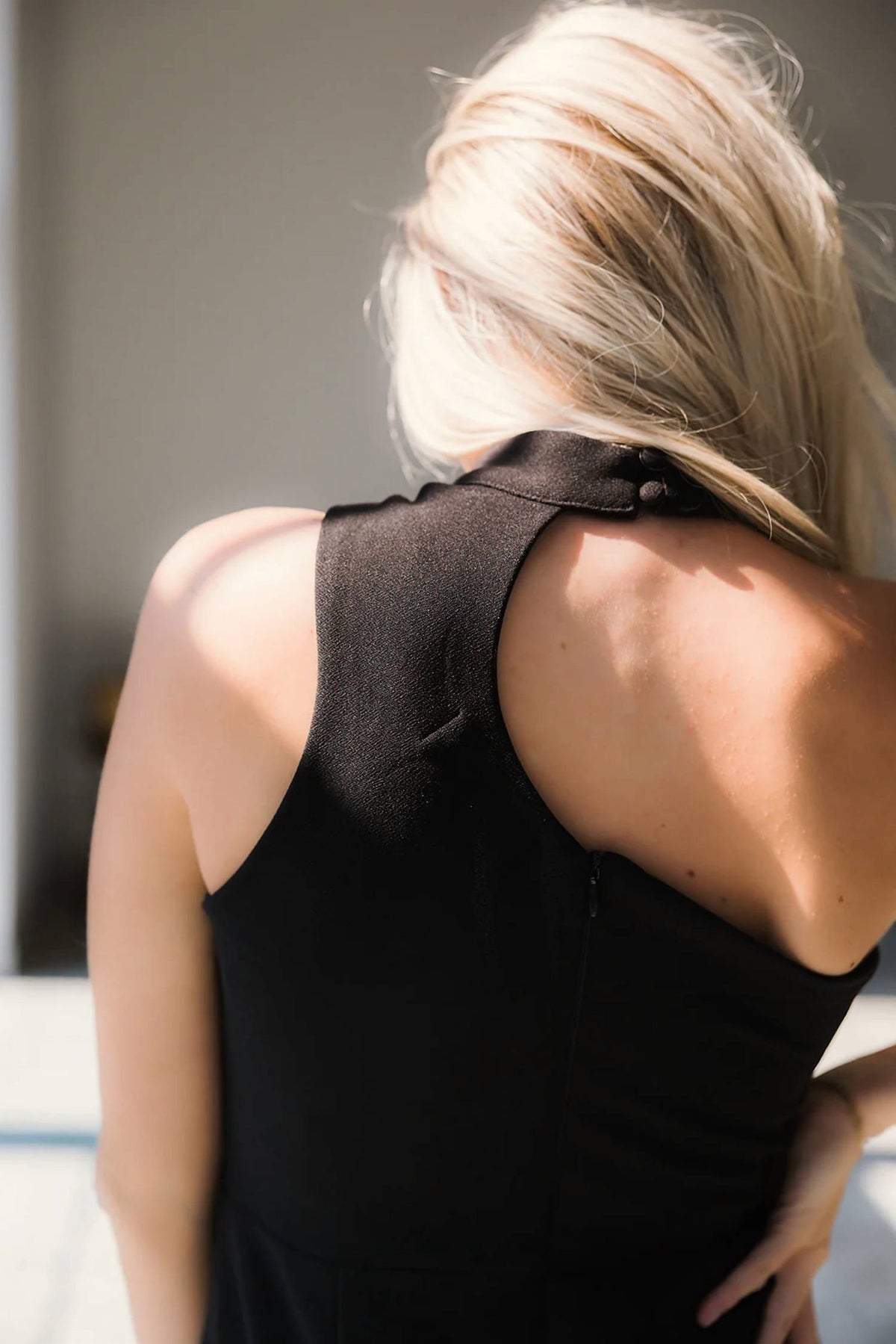 Elisa One-shoulder Midi Dress