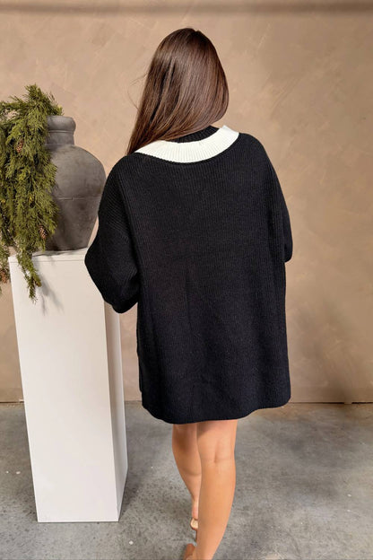 Lenora Bow Sweater Dress