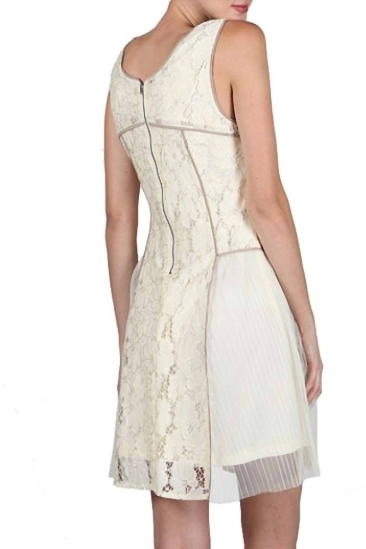 Romantic Lace Mesh Mini Dress