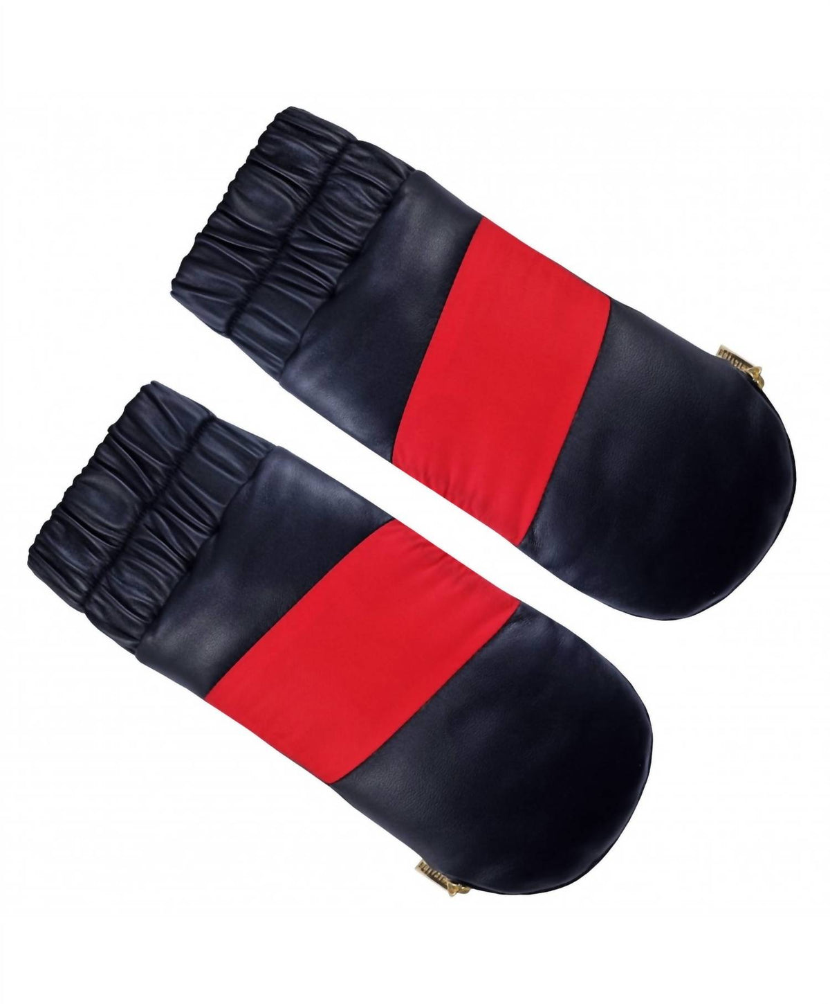 Women's Zip Mitten With Stripe