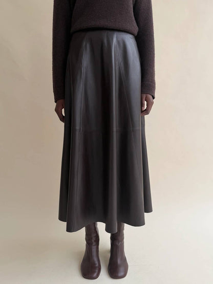 Eleni Lamb Easy Midi Skirt