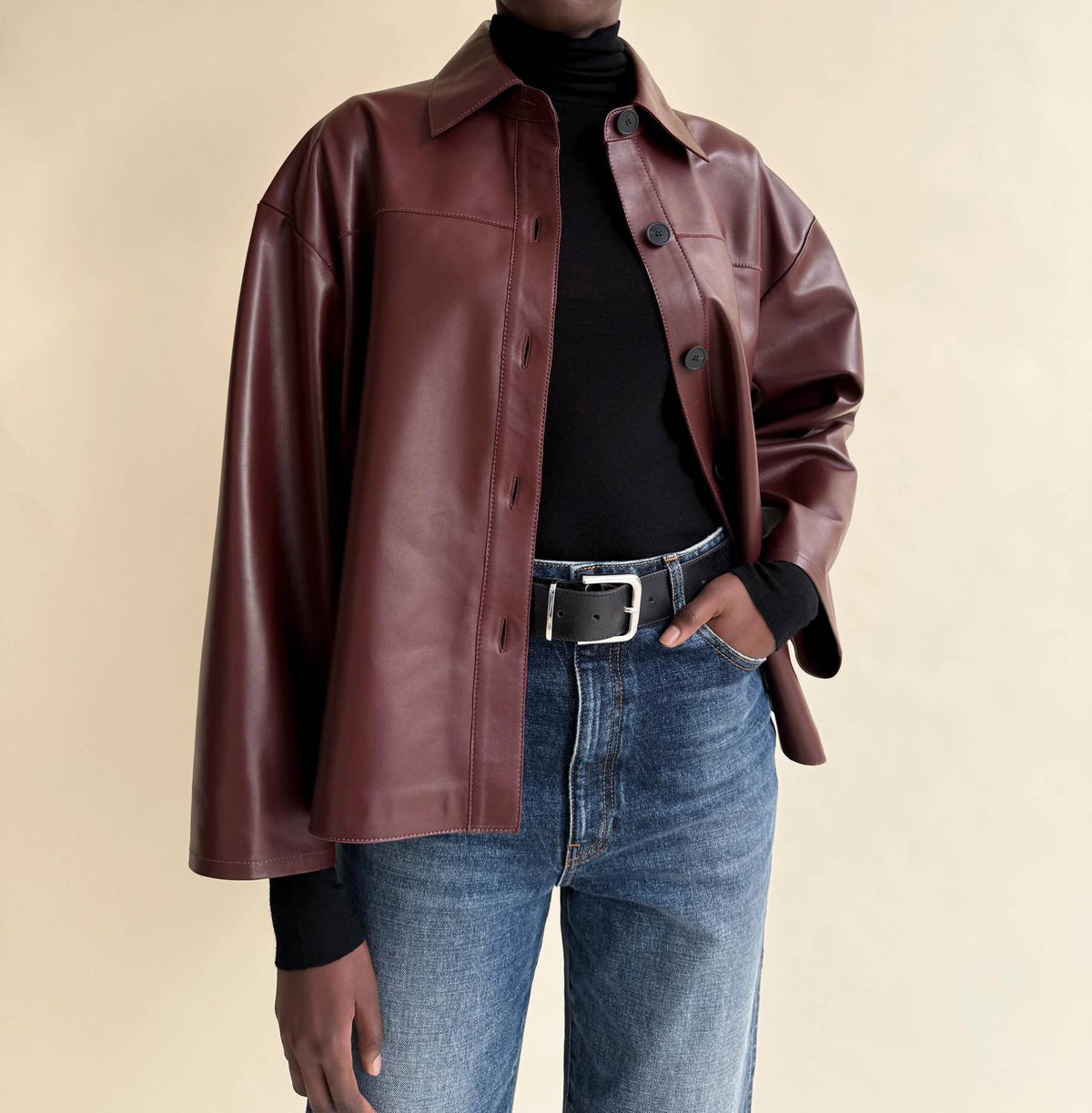 Fenna Lamb Butter Jacket