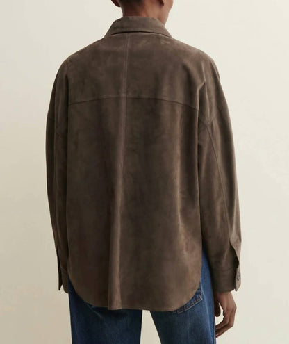 Kaylee Lamb Suede Jacket