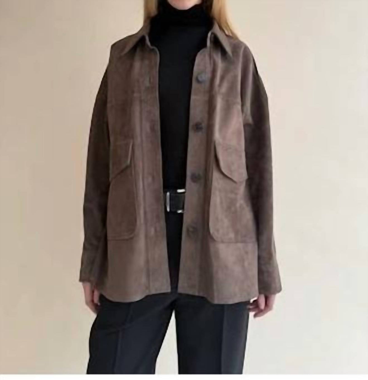 Kaylee Lamb Suede Jacket