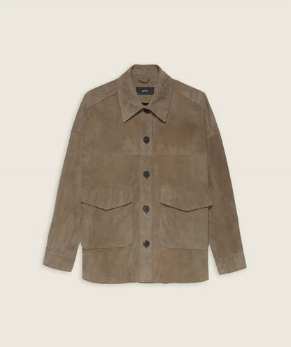 Kaylee Lamb Suede Jacket