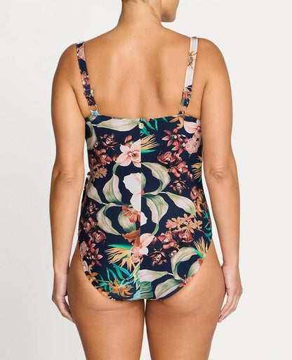 Women's Into The Saltu Hayes Cross Over One Piece