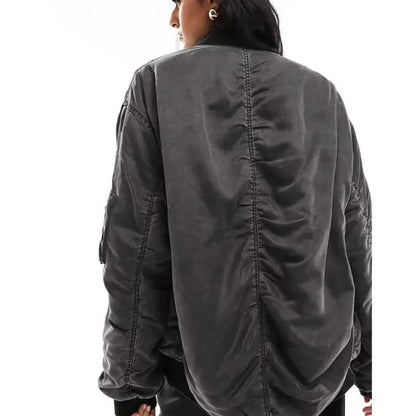 Women's Long Sleeves Bomber Jacket