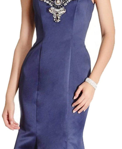 Embellished Sleeveless Evening Gown