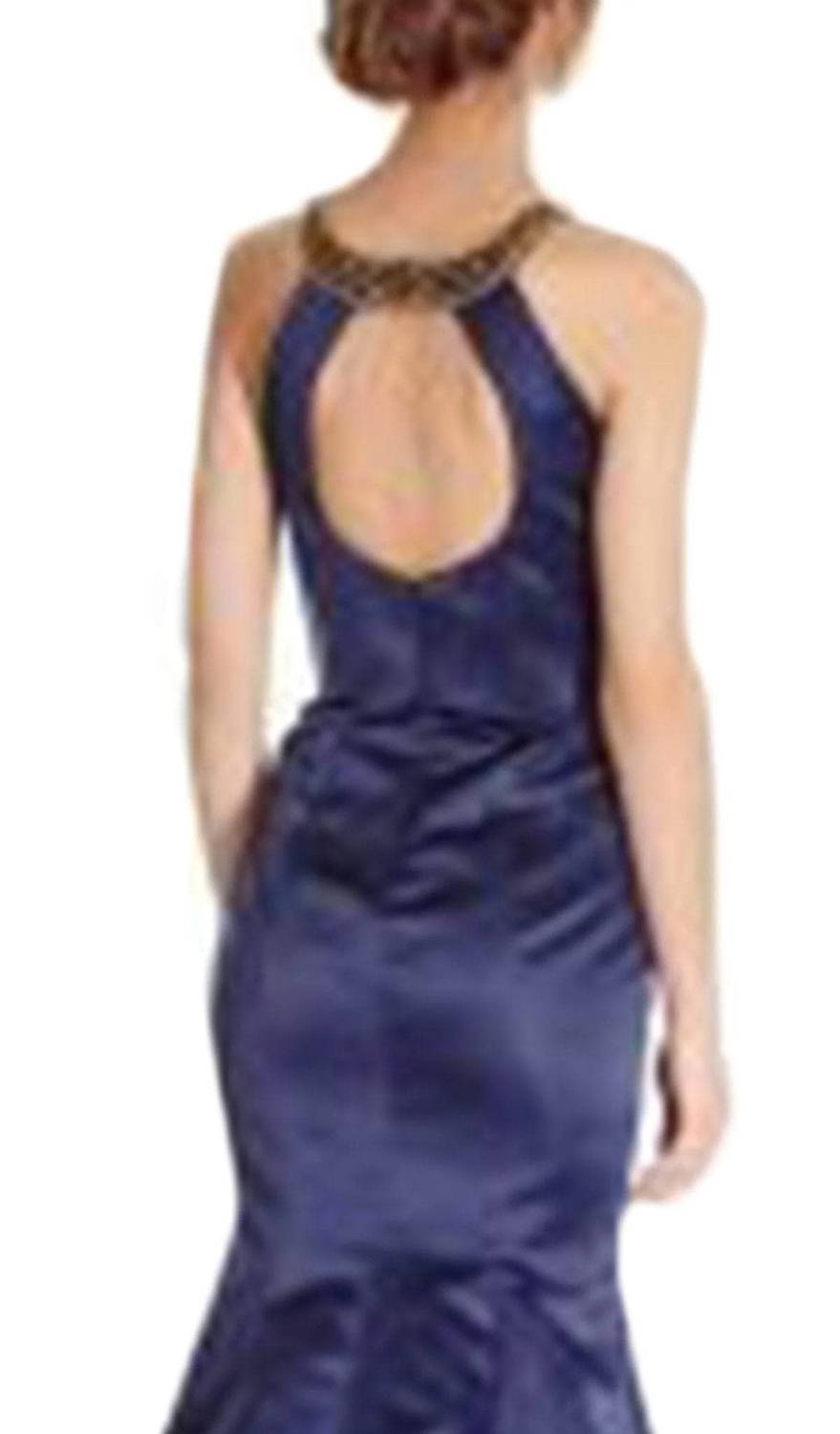 Embellished Sleeveless Evening Gown
