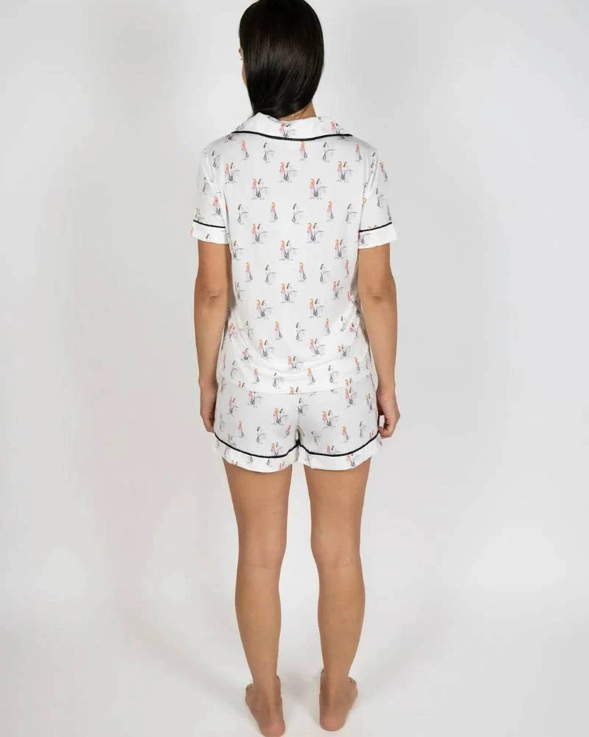 Jolene Short Printed Pajama Set