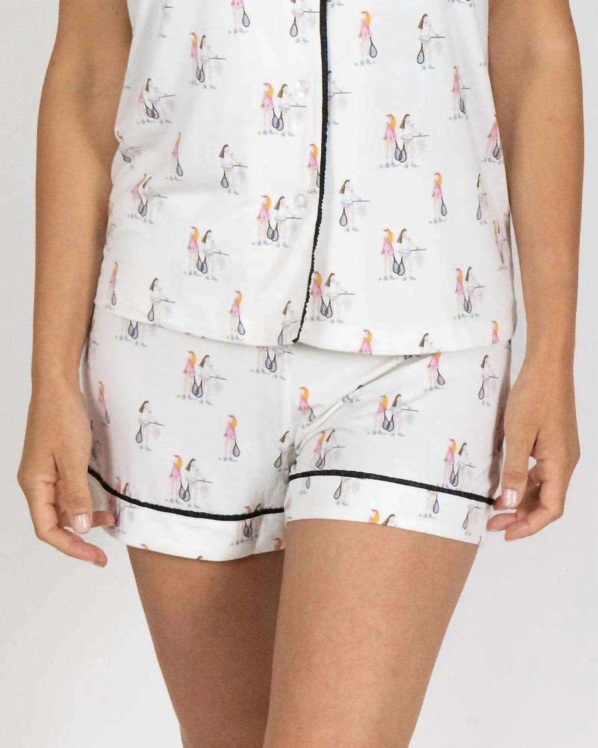 Jolene Short Printed Pajama Set