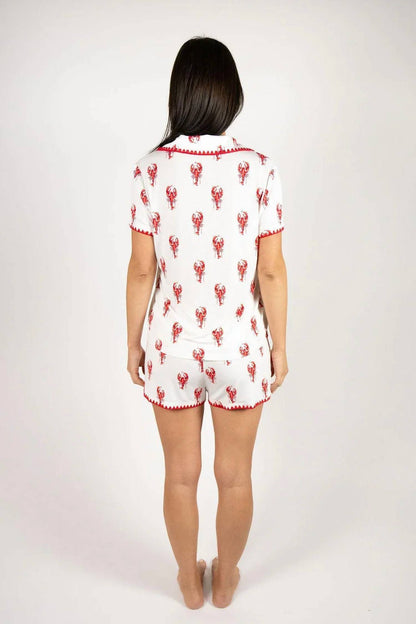 Stitched Short Pajama Set