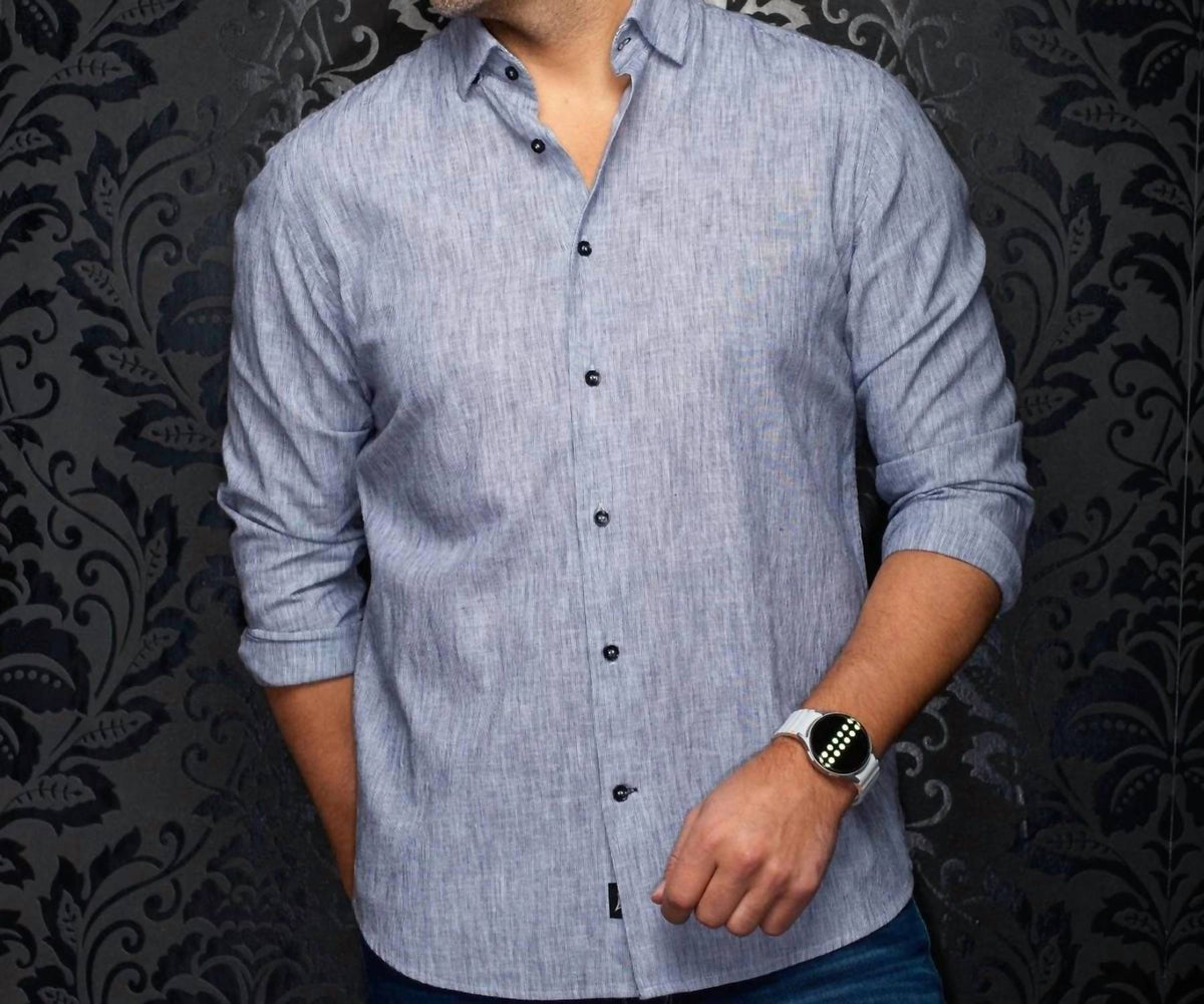 Men's Gere Long Sleeve Linen Shirt