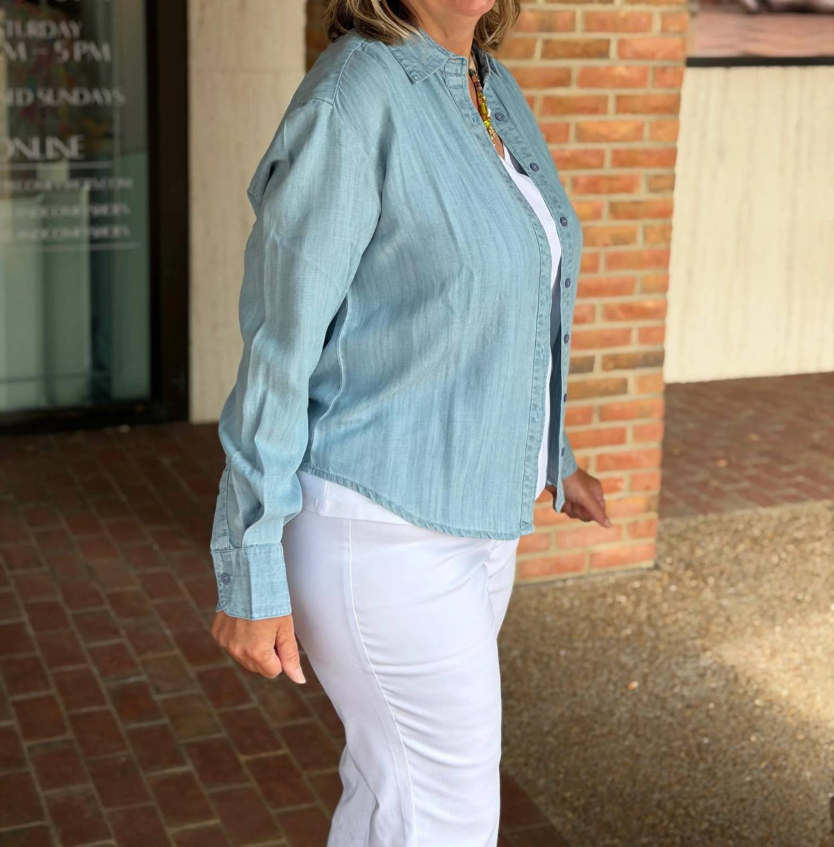 Classic Long Sleeve Button Down Shirt