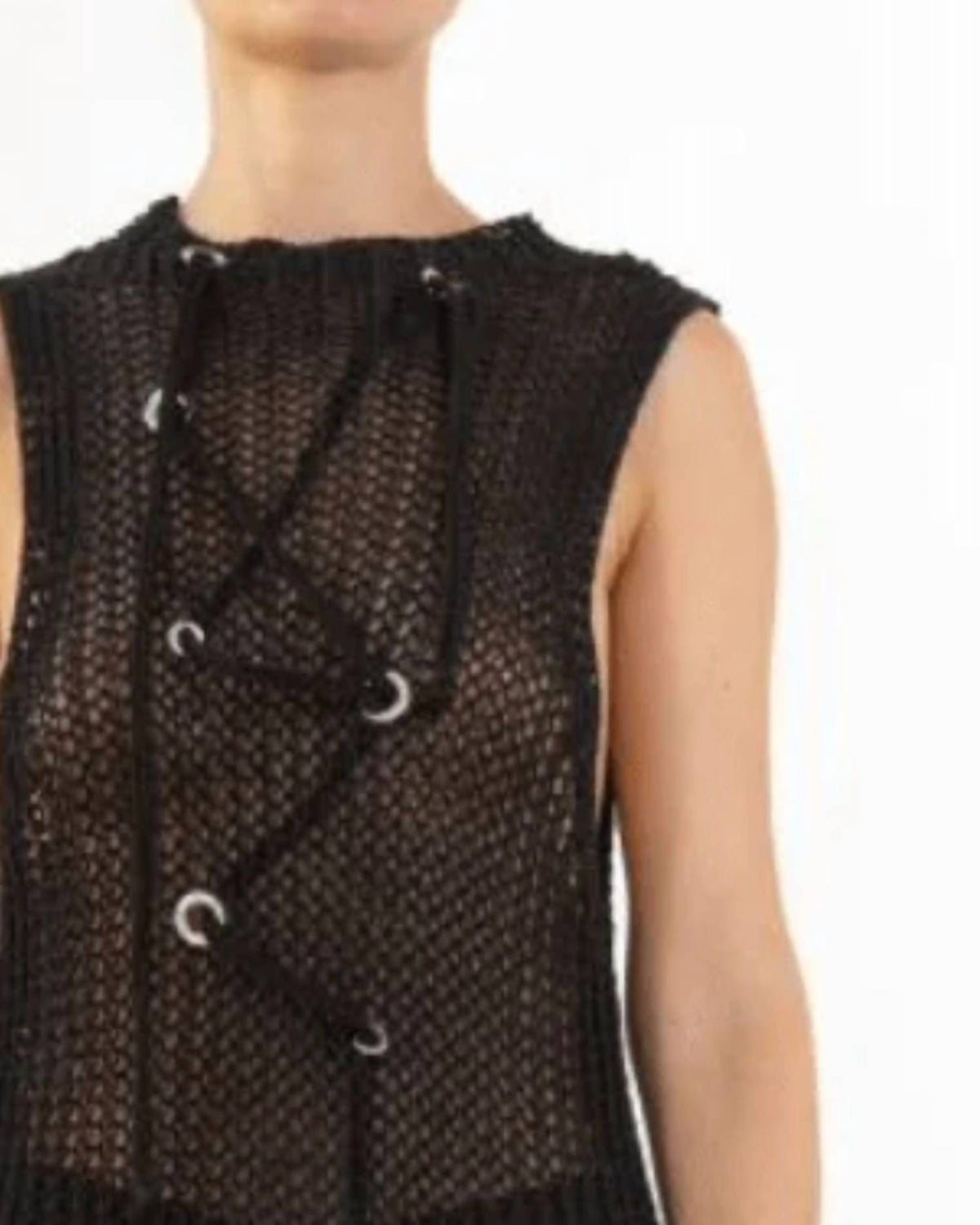 Knit Linen Tank Top