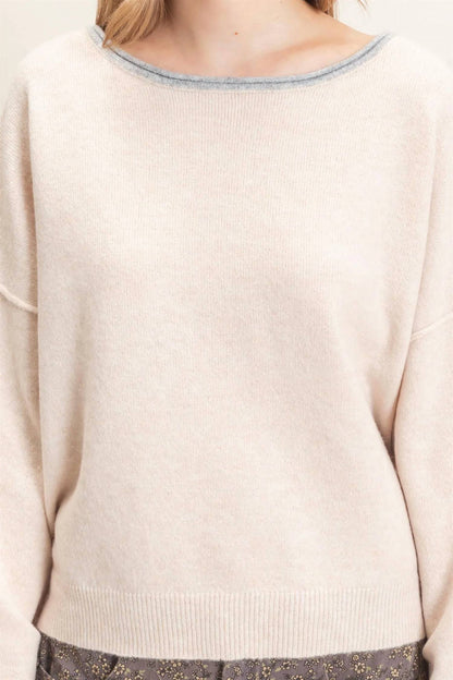 Jean Knit Pullover