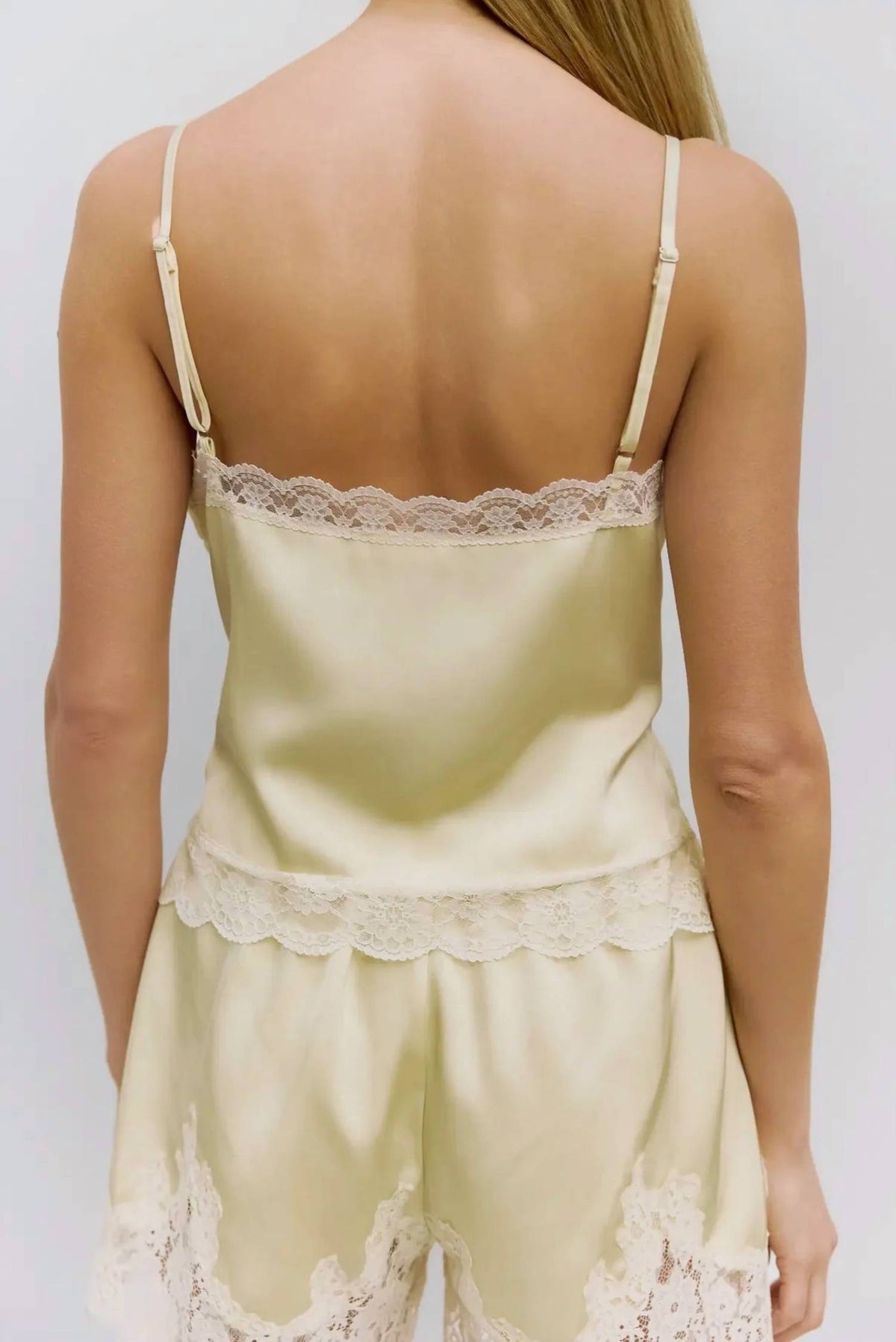 Josephine Lace Trim Tank Top