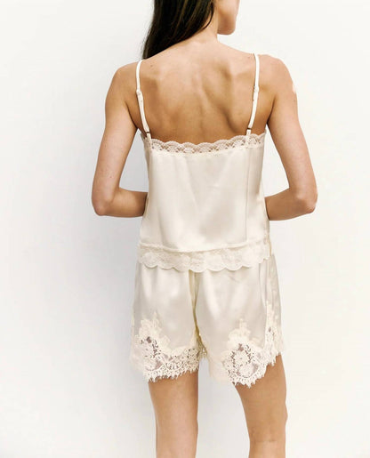 Josephine Lace Trim Tank Top