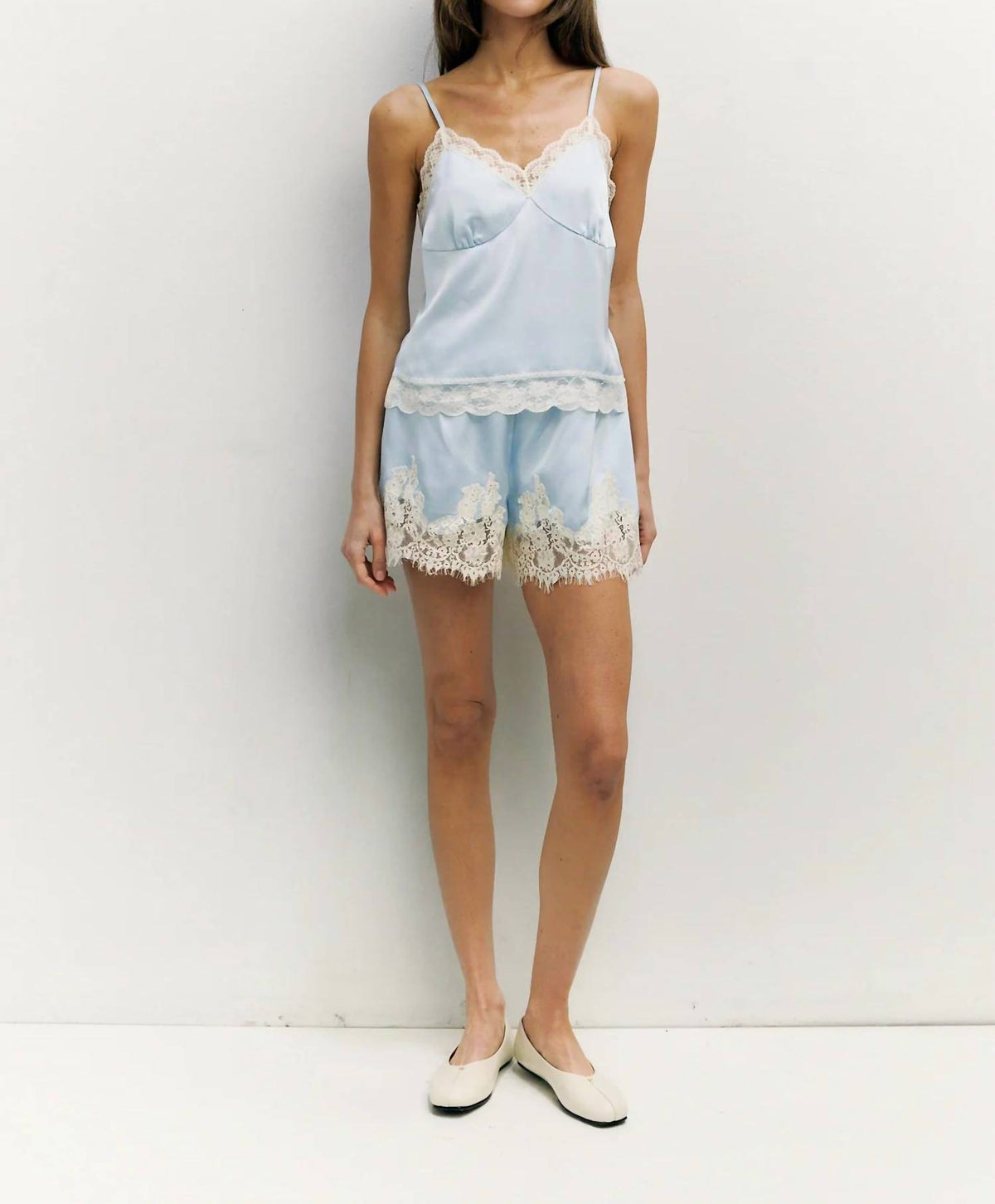 Josephine Lace Trim Tank Top