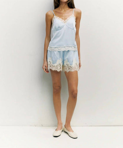 Josephine Lace Trim Tank Top