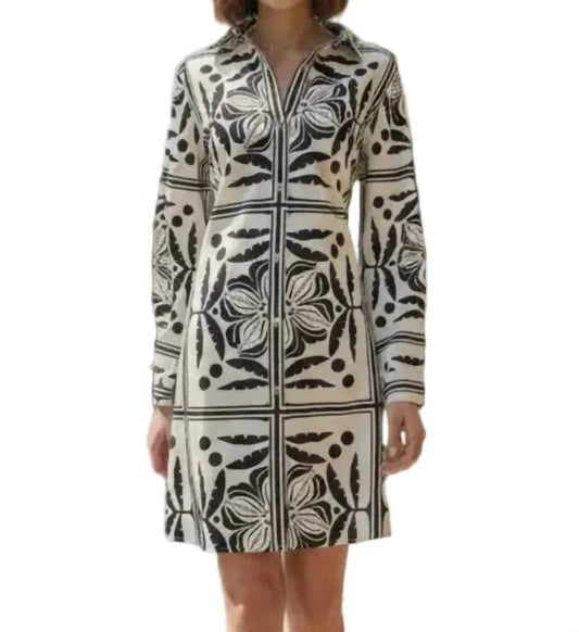 Cotton Mini Shirtdress