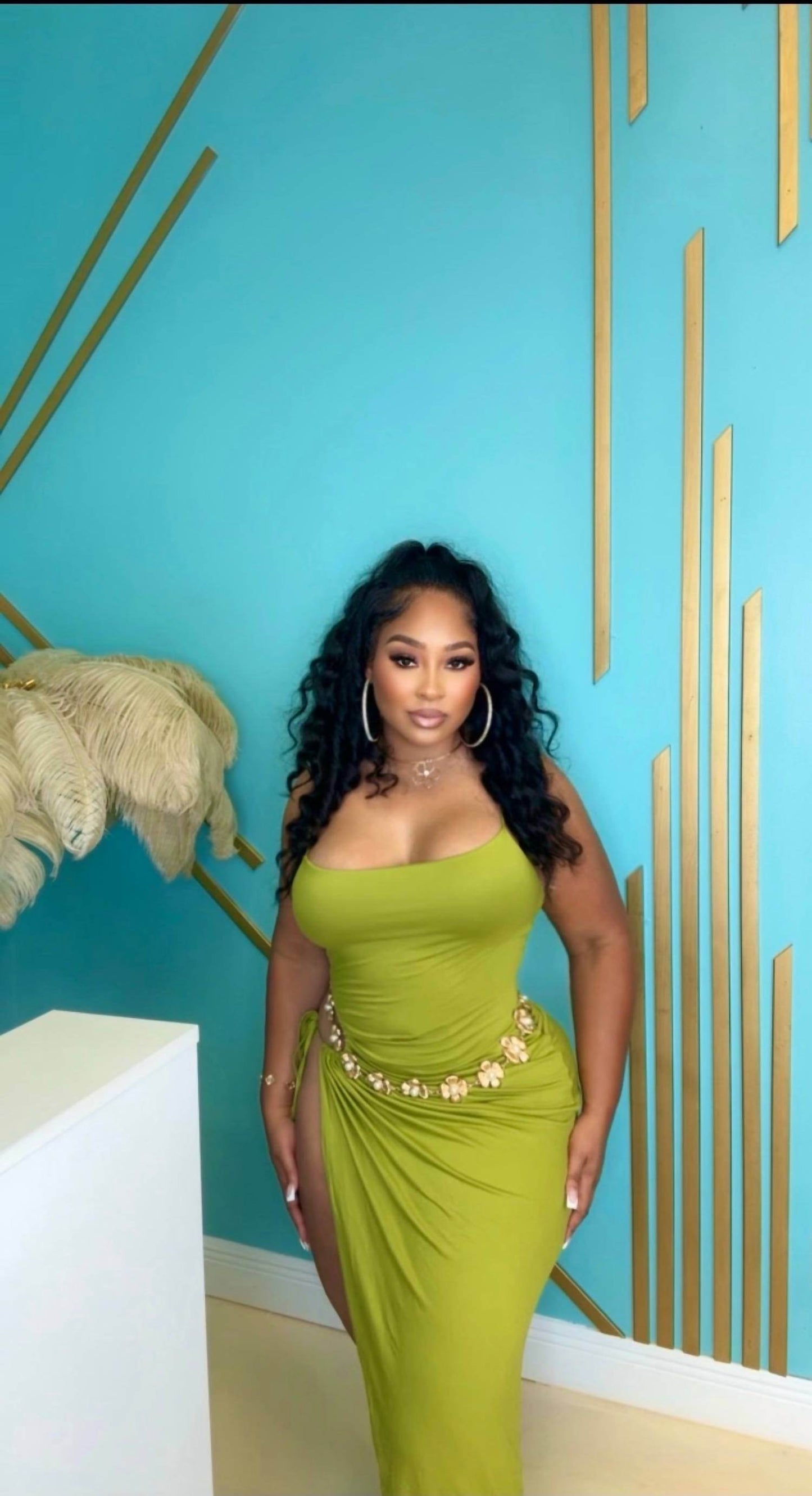 Magnolia Fashion - Island Glow Cutout Maxi Dress - Rack Hunt -