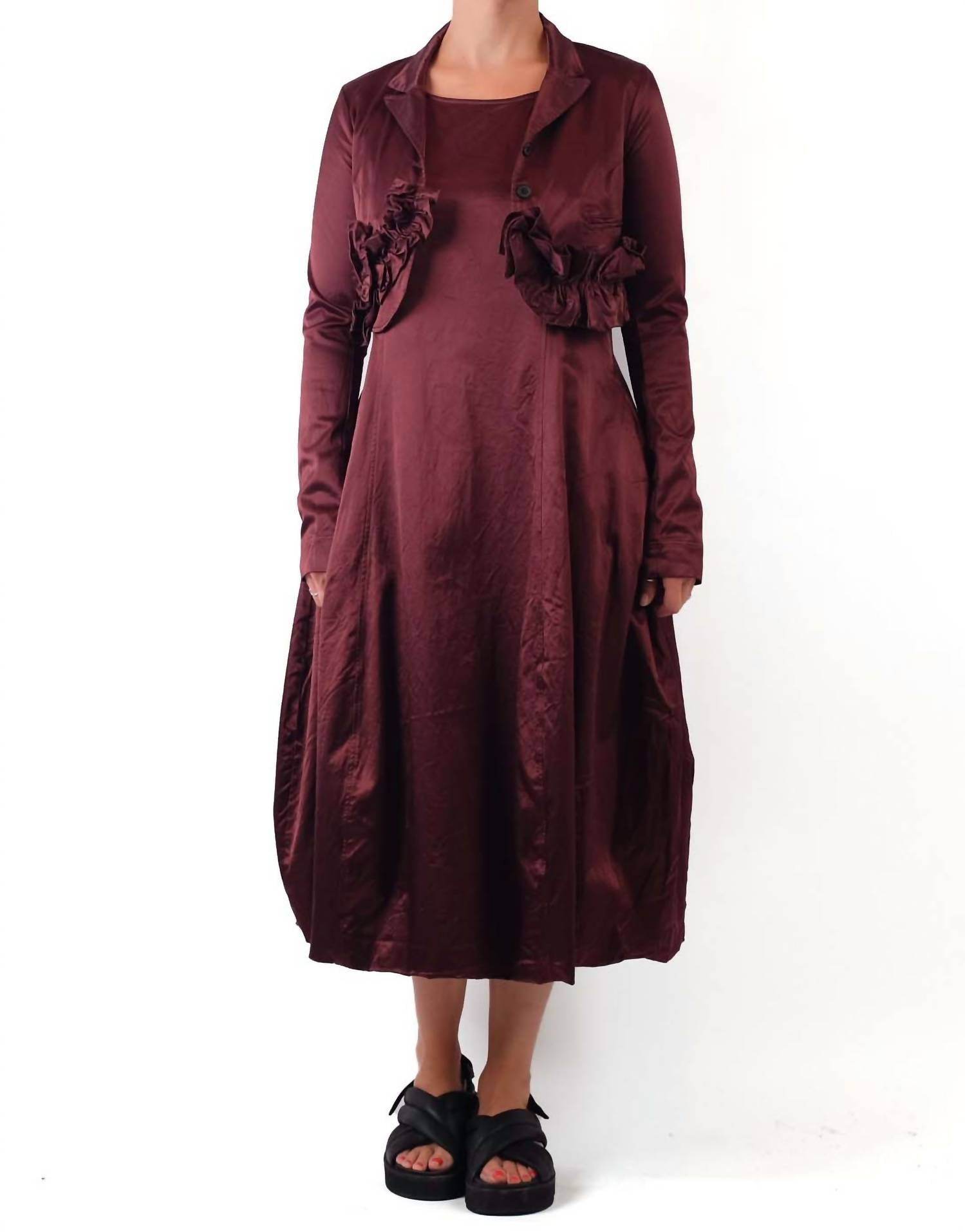 Rundholz Black Label - Satin Sleeveless Dress - Rack Hunt