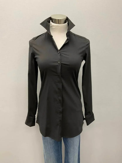 Jordan Louis - Long sleeves cotton stretch shirt - Rack Hunt