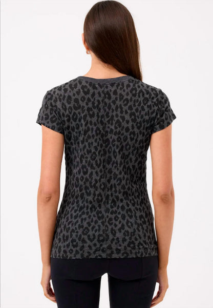 Leopard Ringer Tee