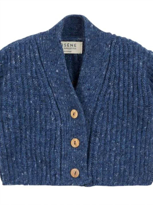 Arsène et les Pipelettes - Girl's Wool Cardigan - Rack Hunt -