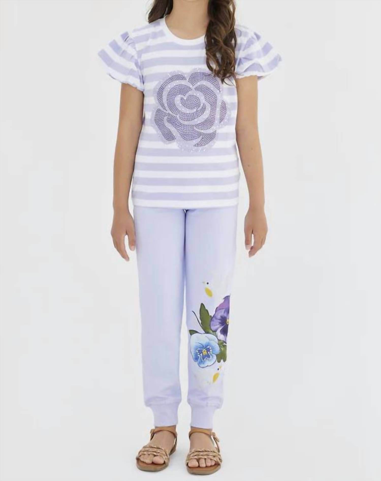 Sasha+Z - Viola Printed Pants - Rack Hunt -