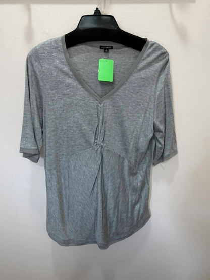 Women's Lurex V-neck Top
